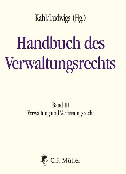 Produktbild: Handbuch des Verwaltungsrechts