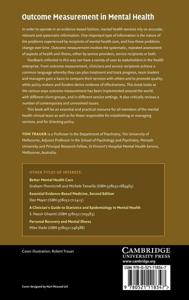 Produktbild: Outcome Measurement in Mental Health