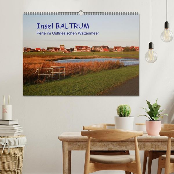 Produktbild: Insel Baltrum, Perle im Ostfriesischen Wattenmeer (Wandkalender 2026 DIN A2 quer), CALVENDO Monatskalender
