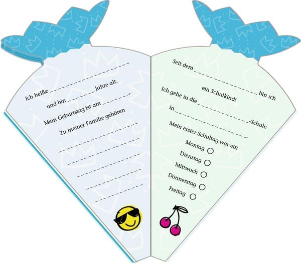 Produktbild: Mini-Schult&uuml;tenbuch &ndash; Viel Spa&szlig; in der Schule!