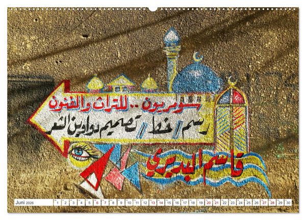 Produktbild: Irak Ein Streifzug durch Baghdad (Wandkalender 2026 DIN A2 quer), CALVENDO Monatskalender