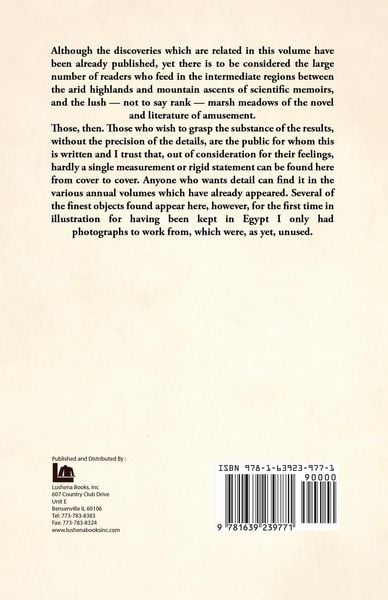 Produktbild: Ten Years Digging in Egypt, 1881-1891