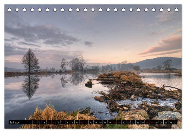 Produktbild: Quer durch die Oberpfalz (Tischkalender 2026 DIN A5 quer), CALVENDO Monatskalender