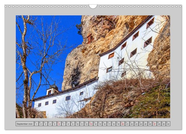Produktbild: Gr&uuml;&szlig;e aus Saalfelden (Wandkalender 2026 DIN A3 quer), CALVENDO Monatskalender