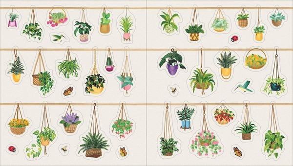 Produktbild: A Plant Lover's Sticker Book