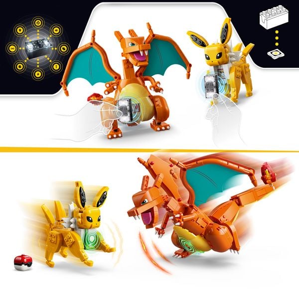 Produktbild: LEGO Pok&eacute;mon SMART Play: Ultimativer Showdown zwischen Glurak und Blitza All-in-1 Set 72167