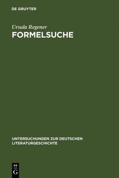 Produktbild: Formelsuche