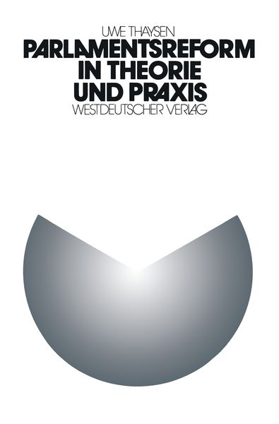 Produktbild: Parlamentsreform in Theorie und Praxis