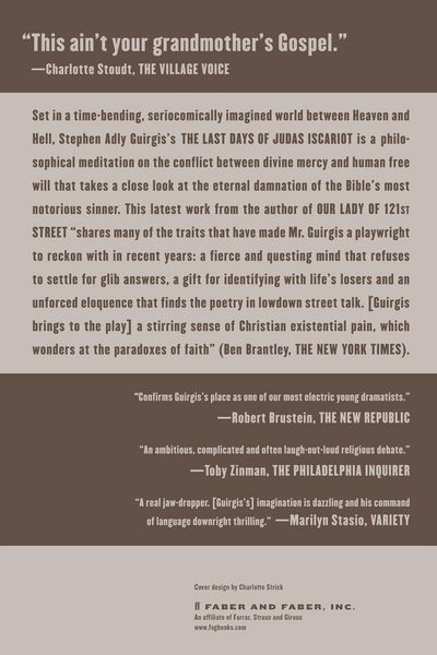 Produktbild: The Last Days of Judas Iscariot