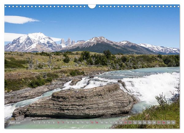 Produktbild: Patagonien - Eine Landschaft der Kontraste (Wandkalender 2026 DIN A3 quer), CALVENDO Monatskalender