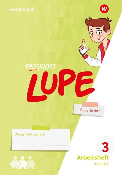 Produktbild: PASSWORT LUPE - Sprachbuch