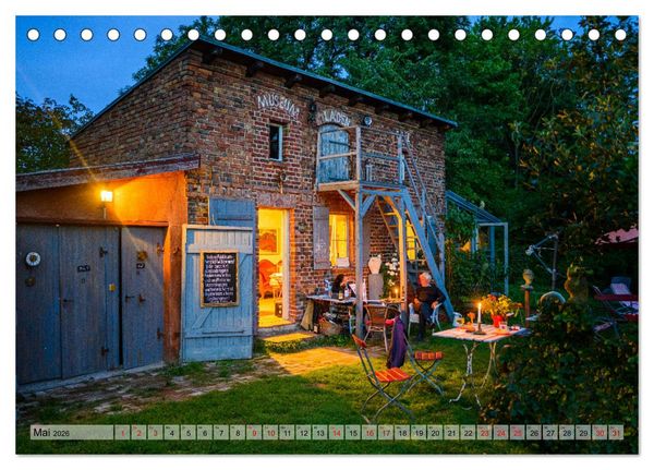 Produktbild: B&ouml;rnicke - Historisches Angerdorf im Barnim (Tischkalender 2026 DIN A5 quer), CALVENDO Monatskalender