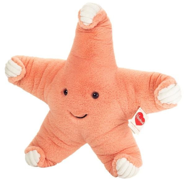 Produktbild: Teddy Hermann 939825 - Seestern Fluffy, 40 cm, Herzekind, Pl&uuml;schtier