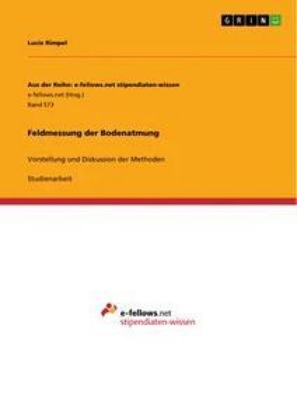 Produktbild: Feldmessung der Bodenatmung