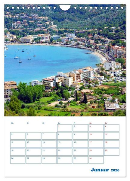 Produktbild: S&oacute;ller auf Mallorca &ndash; Terminplaner (Wandkalender 2026 DIN A4 hoch), CALVENDO Monatskalender