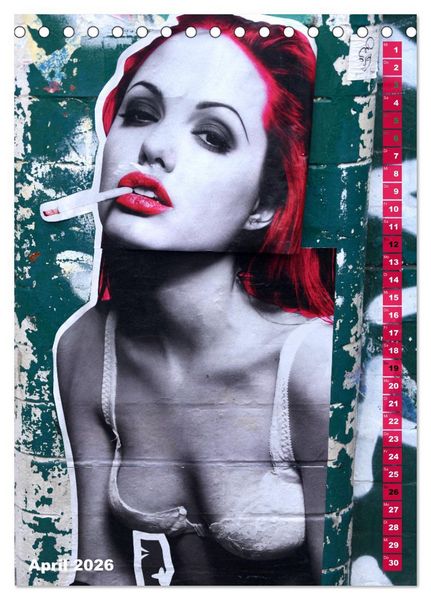 Produktbild: London - Hotspot der Street Art (Tischkalender 2026 DIN A5 hoch), CALVENDO Monatskalender