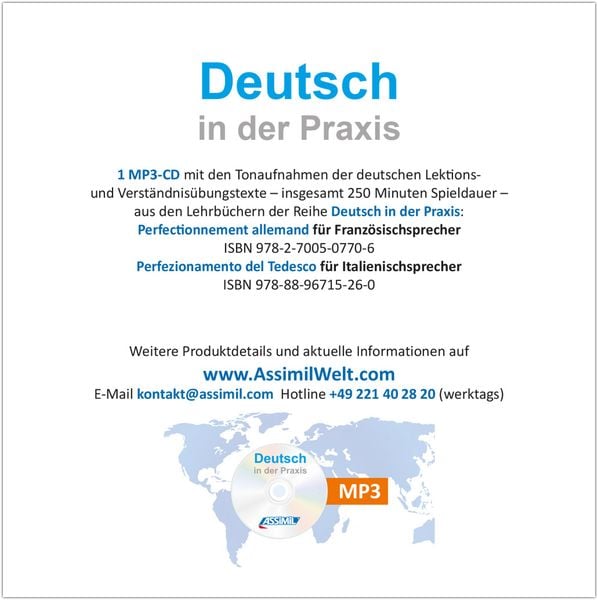 Produktbild: ASSiMiL Deutsch in der Praxis - MP3-CD