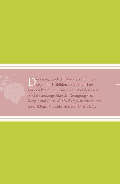 Produktbild: Vom Gl&uuml;ck, durch die Natur zu gehen
