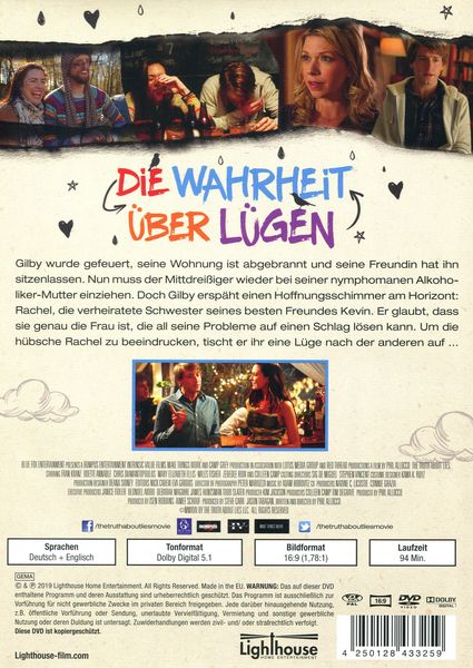 Produktbild: Die Wahrheit &uuml;ber L&uuml;gen,1 DVD