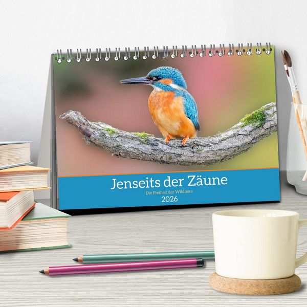 Produktbild: Jenseits der Z&auml;une (Tischkalender 2026 DIN A5 quer), CALVENDO Monatskalender