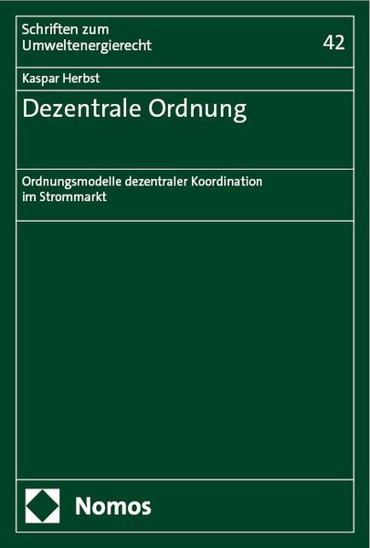 Produktbild: Dezentrale Ordnung