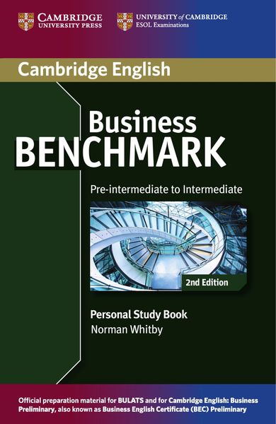 Business Benchmark 2nd Edition / Personal Study Book BEC, Paperback von , Klett Sprachen GmbH, 9783125403123