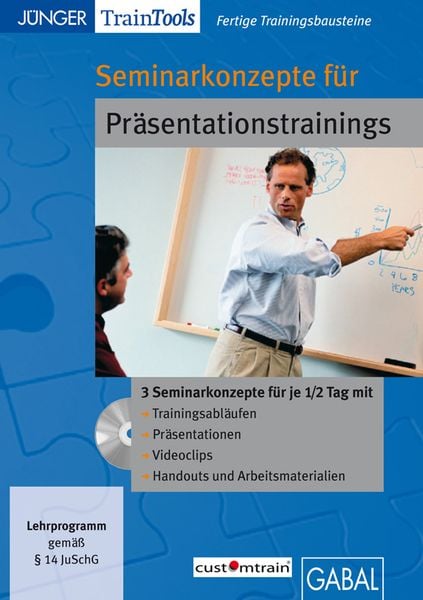 Produktbild: Seminarkonzepte f&uuml;r Pr&auml;sentationstrainings