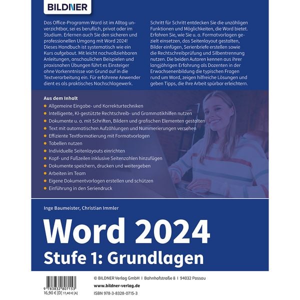 Produktbild: Word 2024 - Stufe 1: Grundlagen