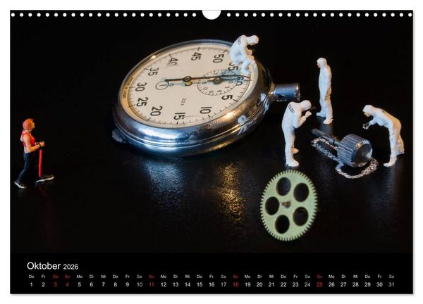 Produktbild: UHR Menschen (Wandkalender 2026 DIN A3 quer), CALVENDO Monatskalender