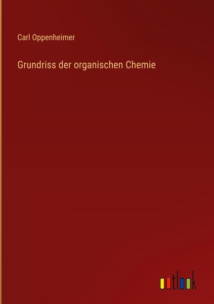 Produktbild: Grundriss der organischen Chemie