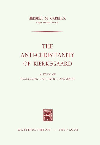 Produktbild: The Anti-Christianity of Kierkegaard