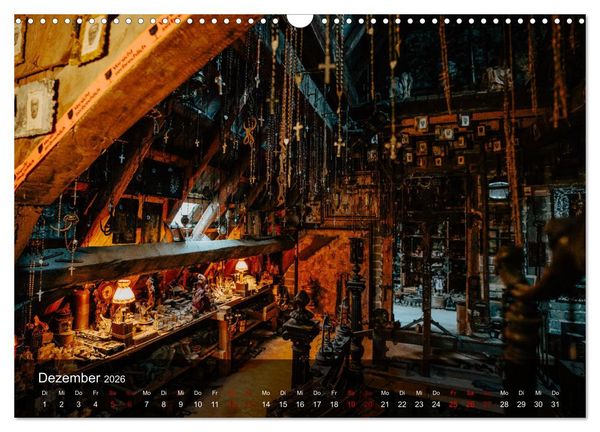 Produktbild: Geheimnisvolle Orte - Die etwas anderen Lost Places (Wandkalender 2026 DIN A3 quer), CALVENDO Monatskalender