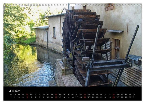 Produktbild: Wasserm&uuml;hlen an der Dahme (Wandkalender 2026 DIN A3 quer), CALVENDO Monatskalender