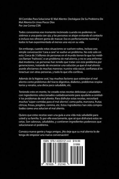 Produktbild: 50 Comidas Para Solucionar El Mal Aliento
