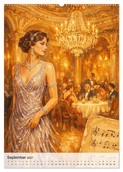 Produktbild: Jazz & Glamour Weltreise (hochwertiger Premium Wandkalender 2027 DIN A2 hoch), Kunstdruck in Hochglanz