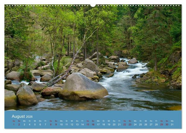 Produktbild: Harz Impressionen (hochwertiger Premium Wandkalender 2026 DIN A2 quer), Kunstdruck in Hochglanz