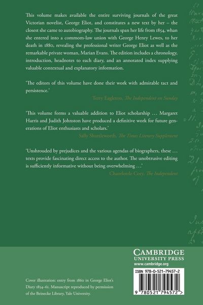 Produktbild: The Journals of George Eliot