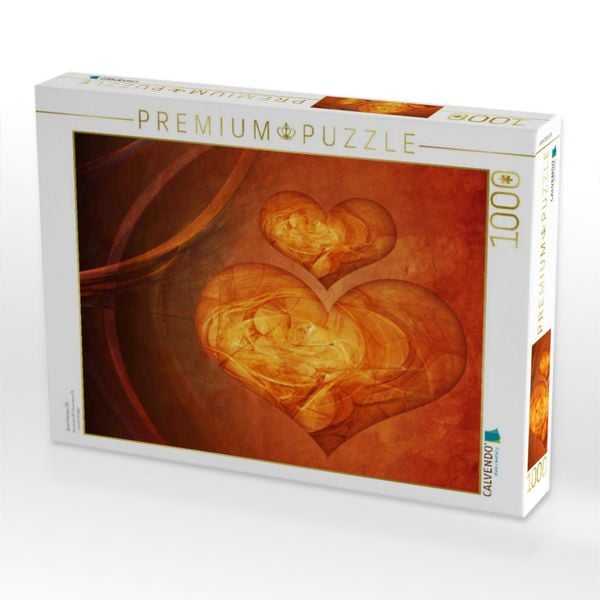 Produktbild: CALVENDO Puzzle Zwei Herzen CB | 1000 Teile Lege-Gr&ouml;&szlig;e 64x48cm Foto-Puzzle f&uuml;r gl&uuml;ckliche Stunden