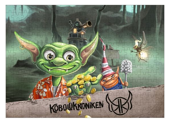 Produktbild: KoboldKroniken. Puzzle im Buch. Voll verheinzelt. 300 Teile