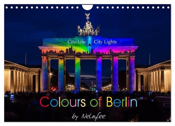 Produktbild: Colours of Berlin (Wandkalender 2026 DIN A4 quer), CALVENDO Monatskalender