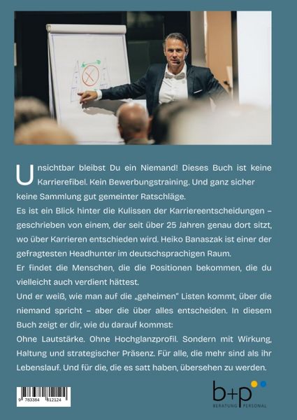 Produktbild: Unsichtbar bleibst Du ein Niemand