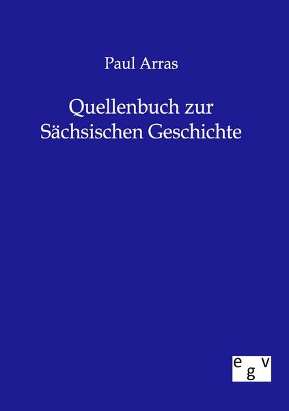 Produktbild: Quellenbuch zur S&auml;chsischen Geschichte