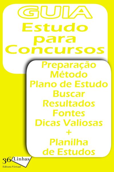 Produktbild: Estudo para Concursos