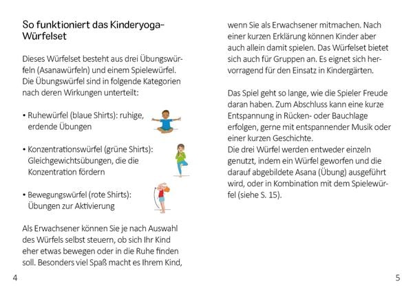 Produktbild: FamilyFlow. Kinderyoga-Würfel