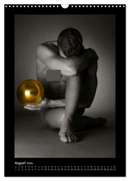 Produktbild: Golden Ball - M&auml;nner Akte (Wandkalender 2026 DIN A3 hoch), CALVENDO Monatskalender