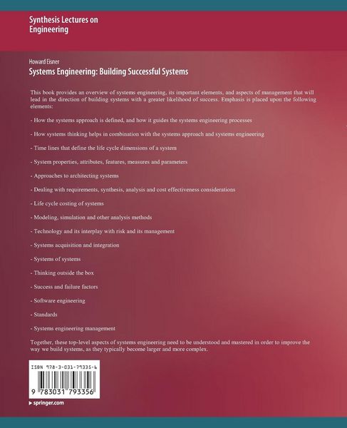 Produktbild: Systems Engineering