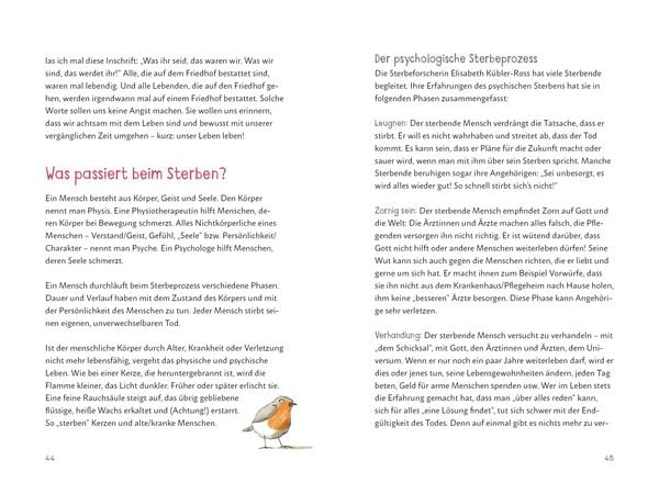 Produktbild: Wie tief ist ein Grab? Alles &uuml;ber Sterben, Tod und Abschiednehmen