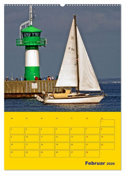 Produktbild: Sehnsucht nach Meer - Ostsee (Wandkalender 2026 DIN A2 hoch), CALVENDO Monatskalender