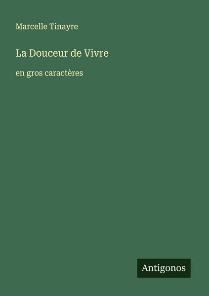 Produktbild: La Douceur de Vivre