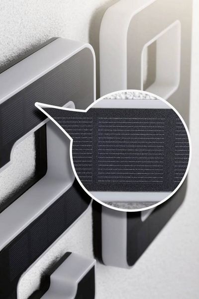 Produktbild: Paulmann 79842 Solar-Hausnummernleuchte 0.20W Warmwei&szlig; Schwarz